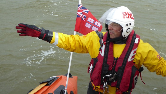 David - Aldeburgh Lifeboat ILB Helm and ALB crew